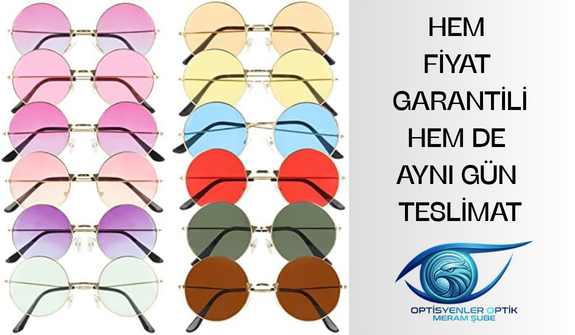 Numaralı Güneş Gözlüğünde Beklemeye Son: Aynı Gün Teslimat ve Renk Özgürlüğü!