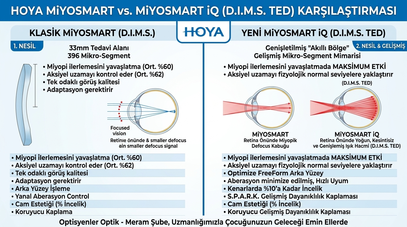 HOYA MiYOSMART ve MiYOSMART iQ Karşılaştırması!