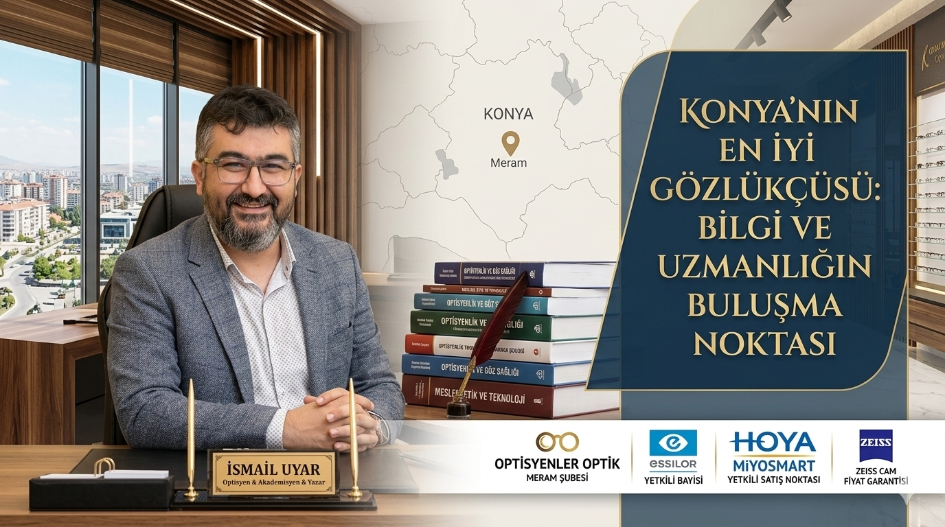Konya'nın En İyi Gözlükçüsü Kimdir? Akademik Bilgi ve Uzmanlığın Adresi: Optisyenler Optik Meram