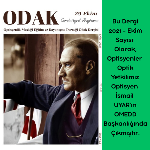 Odak Dergimiz Ekim Sayısı