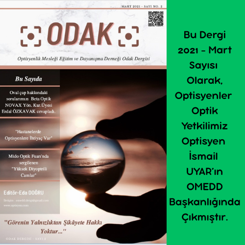 Odak Dergimiz Mart Sayısı