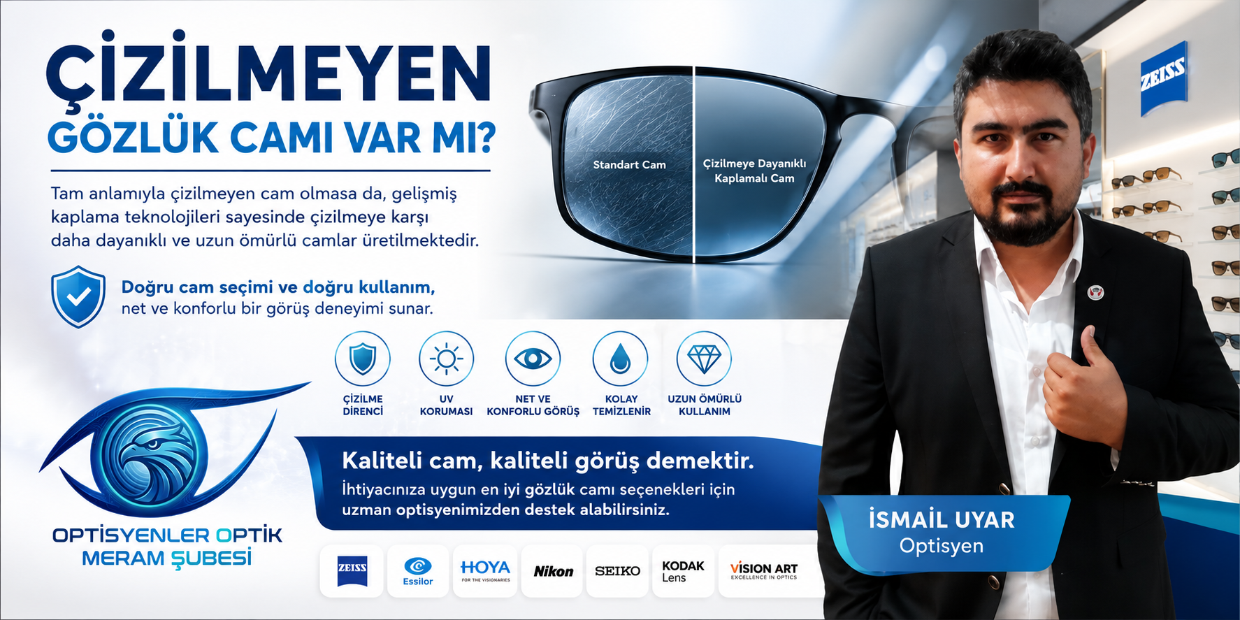 Çizilmeyen Gözlük Camı Var Mıdır?