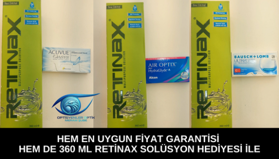 Konya’da Kontak Lens Kampanyası: Oasys, Air Optix ve Bausch + Lomb Ultra’da Büyük Fırsat!