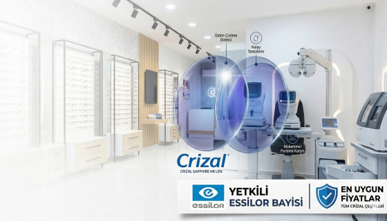 Crizal Cam Kaplamaları ile Net ve Korunaklı Bir Görüş: Optisyenler Optik Meram