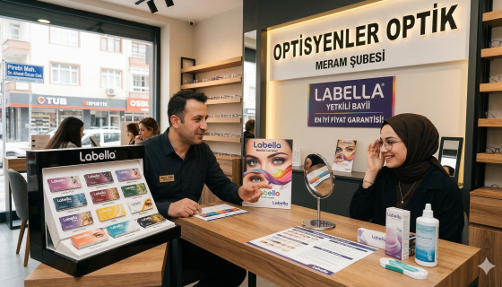 Konya'da Labella Renkli Lens Bayisi Optisyenler Optik