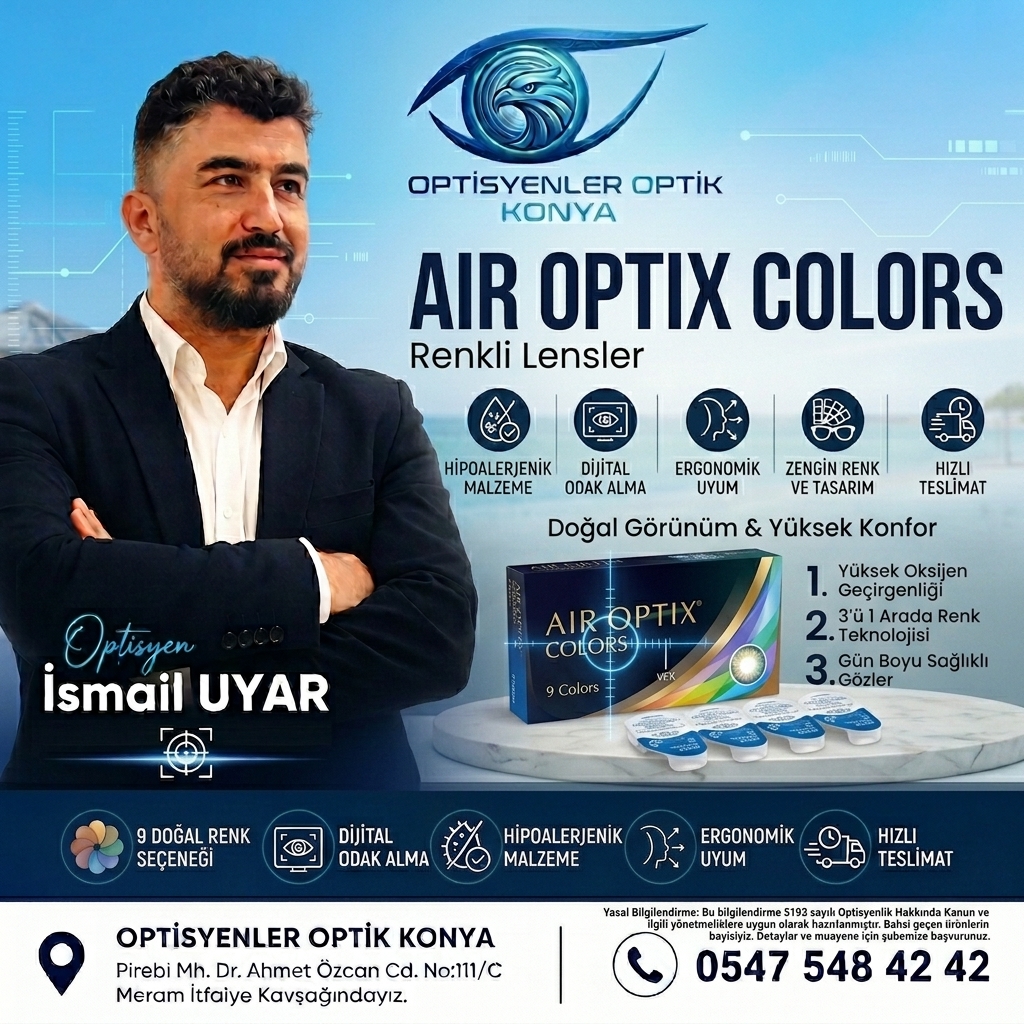 Air Optix Colors Renkli Lensler