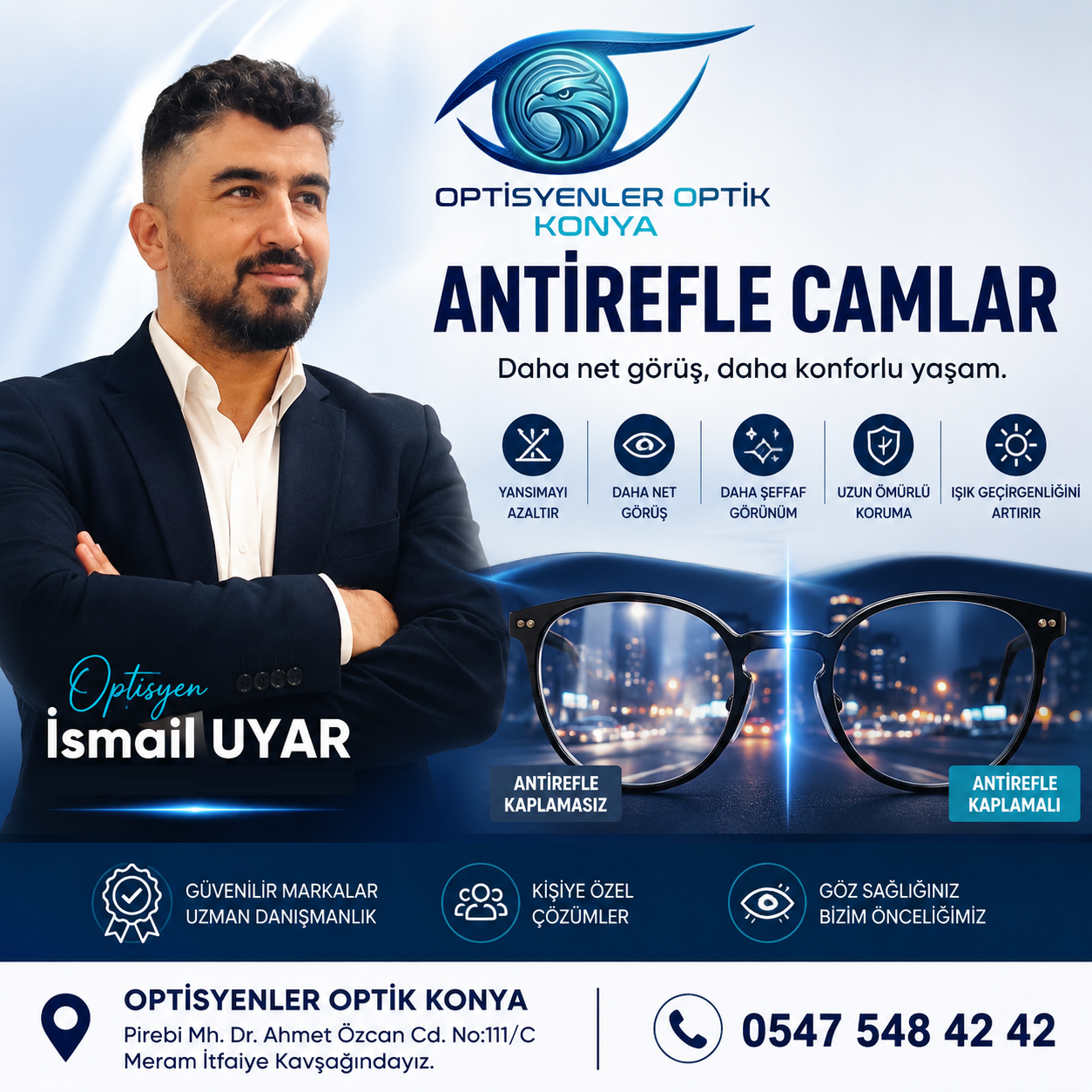 Antirefle Kaplamalar