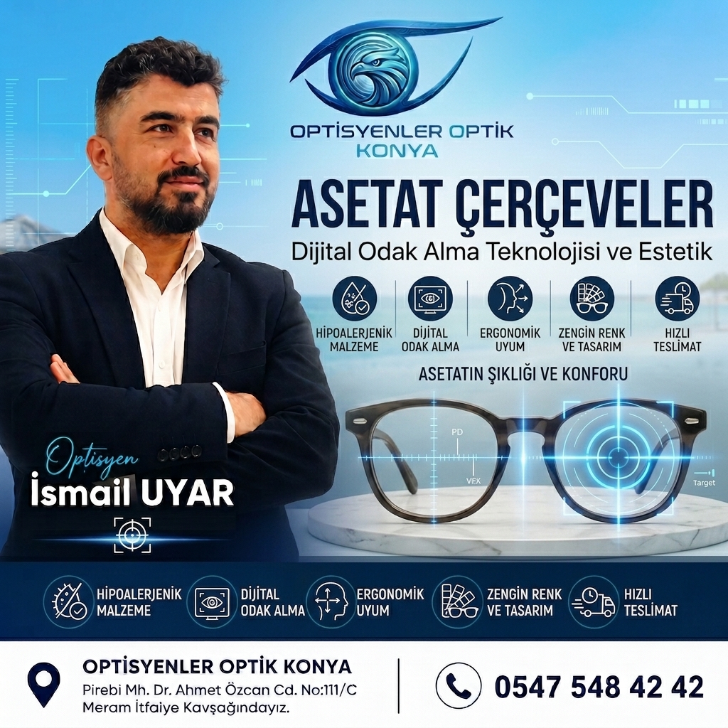 Asetat (Kemik) Çerçeveler