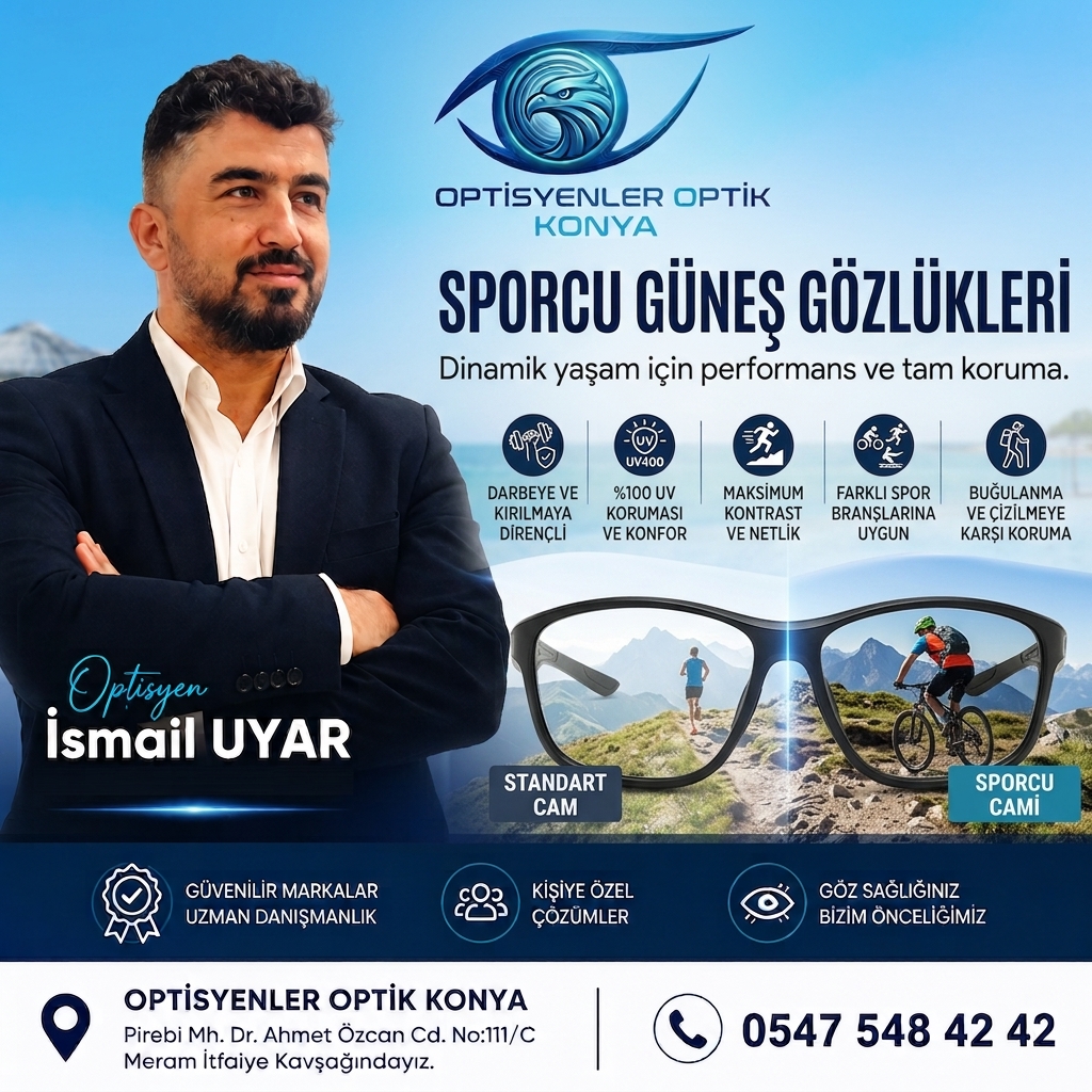 Sporcu Güneş Gözlükleri